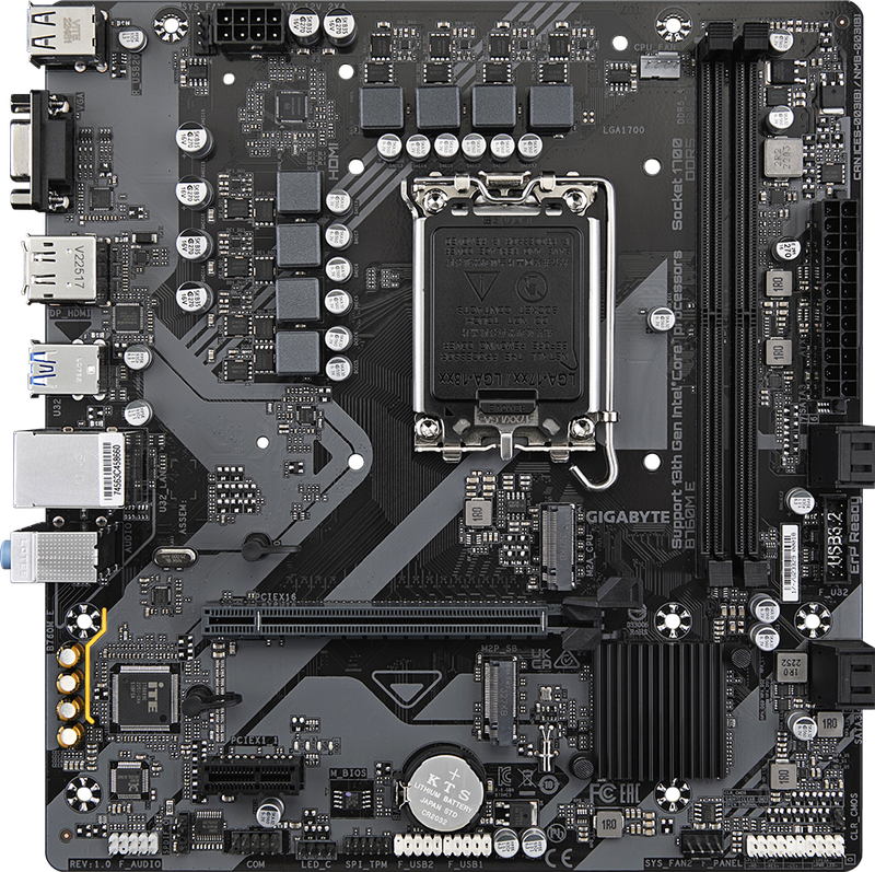 GIGABYTE B760M E Motherboard