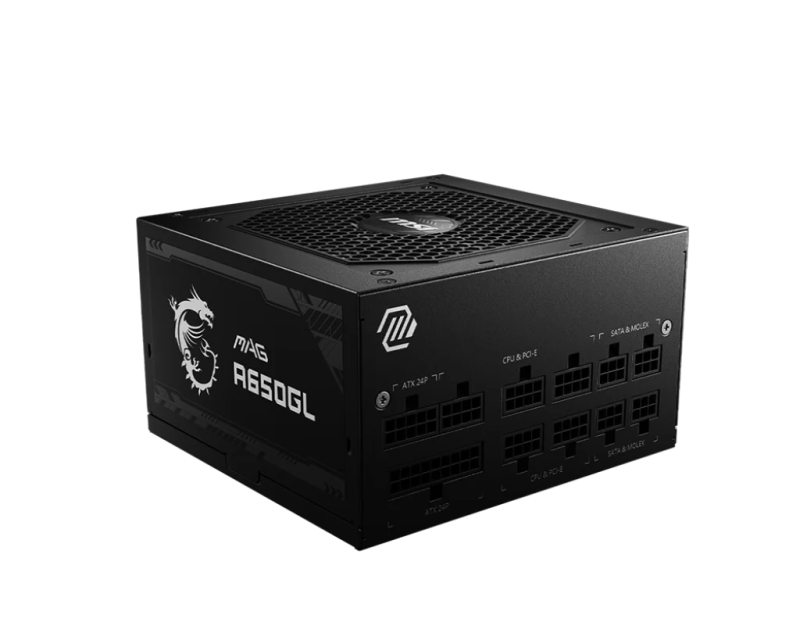 MSI MAG A650GL 650W Power Supply