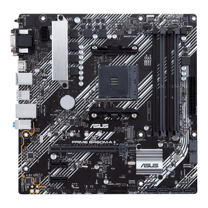 ASUS PRIME B450M-A II Motherboard