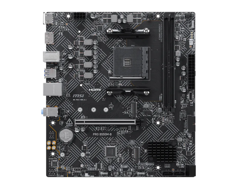 MSI PRO B550M-B Motherboard
