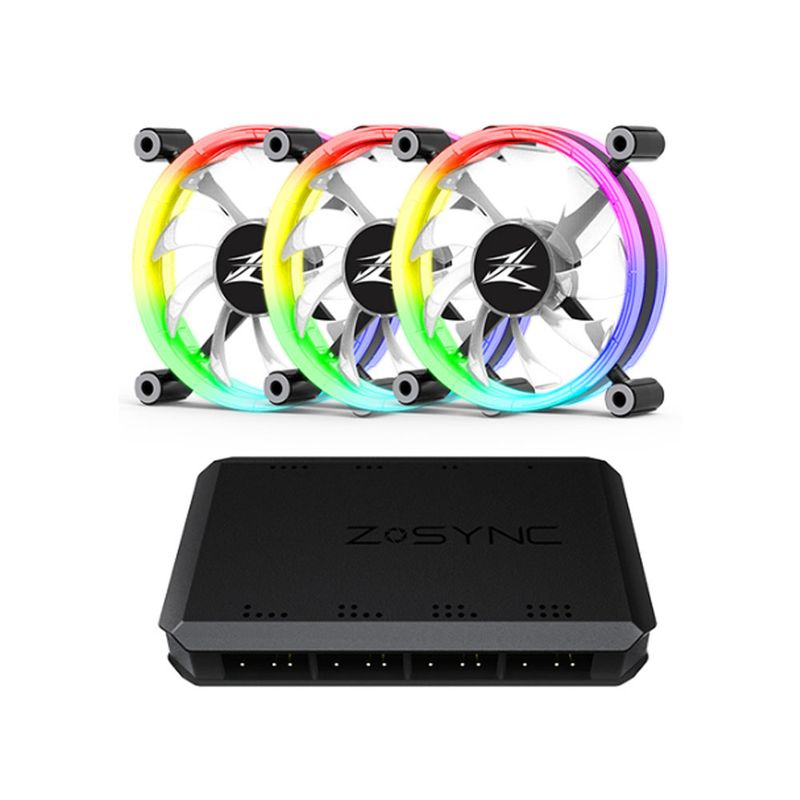 Zalman LF120A3 Black 3-Pack