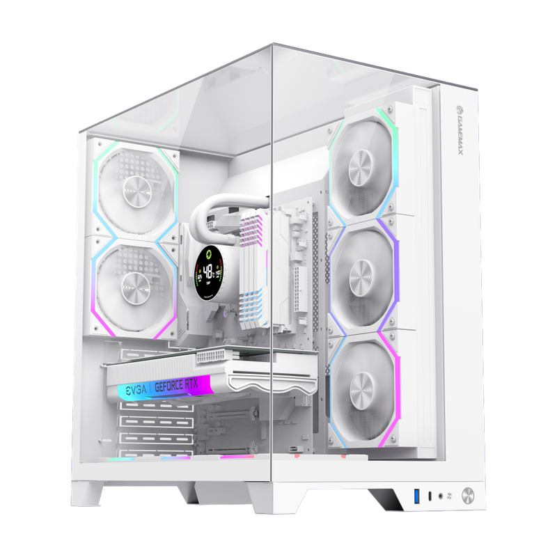 GAMEMAX Infinity Pro 5 Fans PC Case