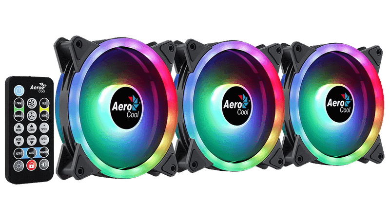 AeroCool Duo 12 Pro Black 3-Pack