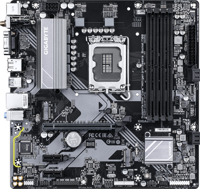 GIGABYTE B760M D3HP WIFI6 Motherboard