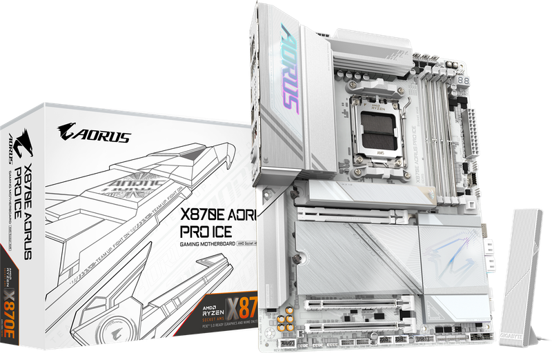 GIGABYTE X870E AORUS PRO ICE Motherboard