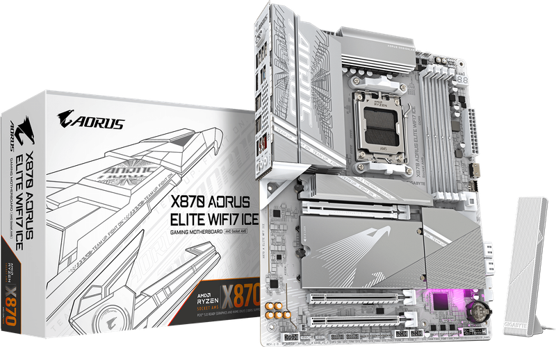 GIGABYTE X870 AORUS ELITE WIFI7 ICE Motherboard