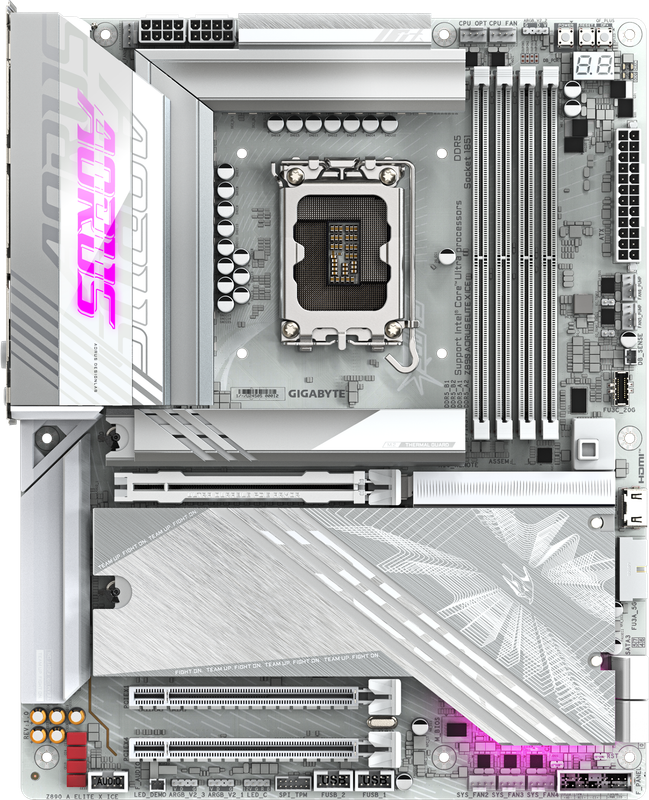 GIGABYTE Z890 AORUS ELITE X ICE Motherboard