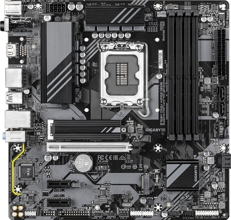 GIGABYTE B760M DS3H WIFI6E GEN5 Motherboard