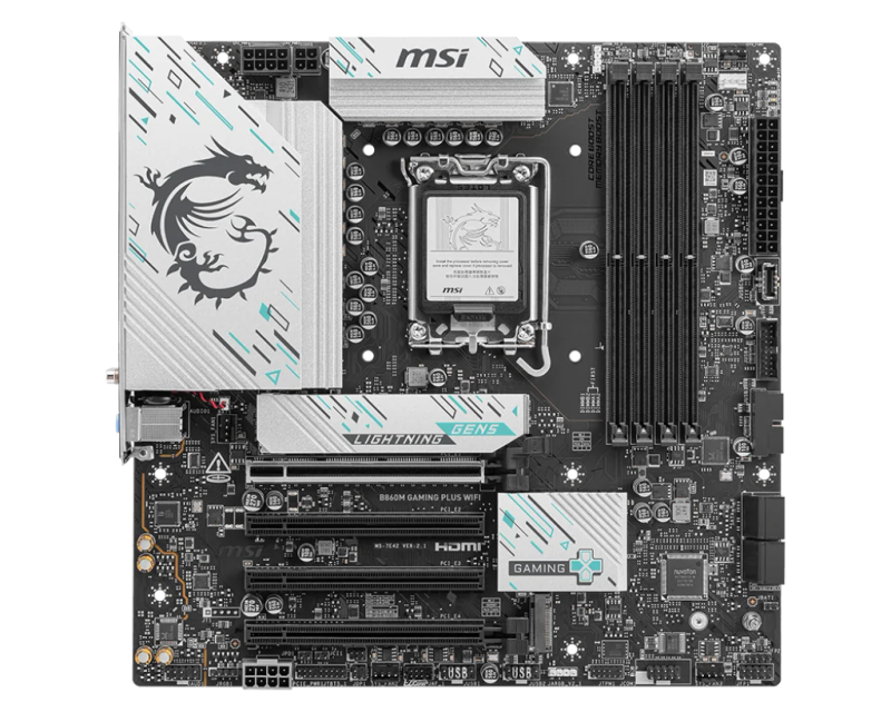 MSI B860M GAMING PLUS WIFI Motherboard