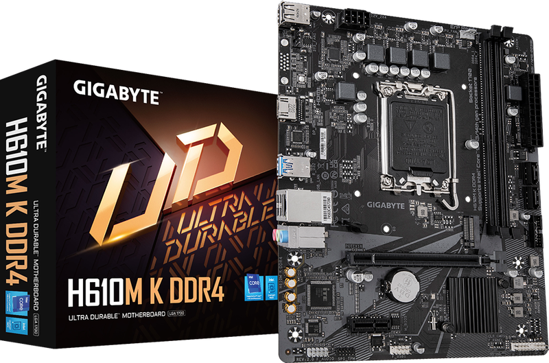 GIGABYTE H610M K DDR4 Motherboard