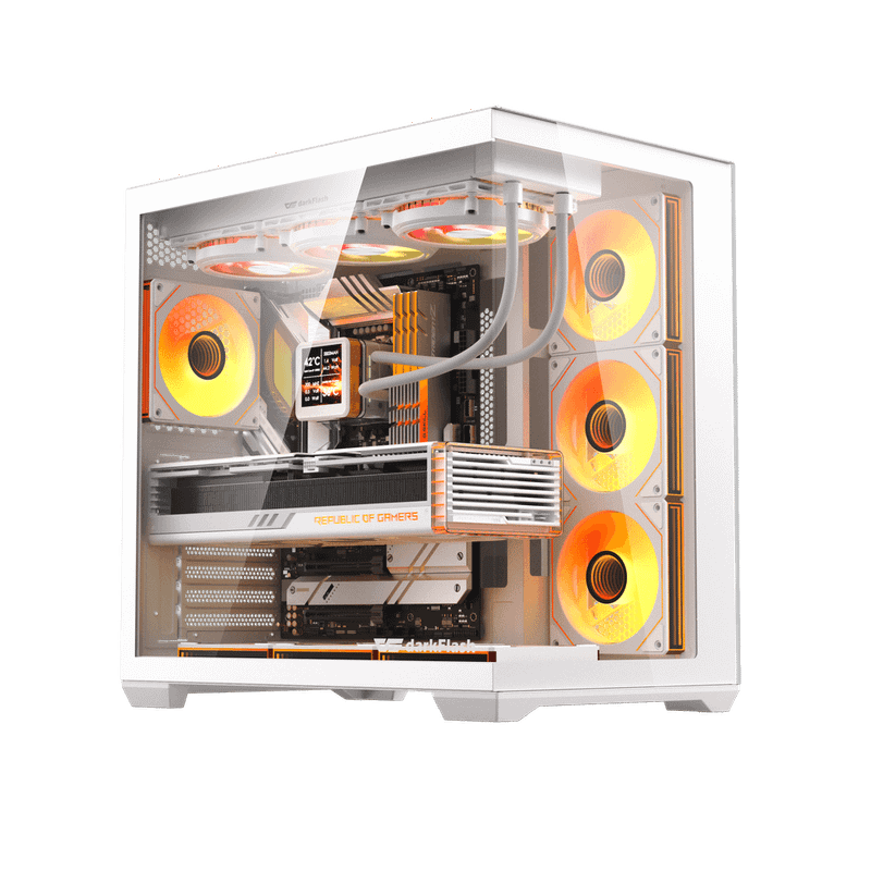 darkFlash C280 7 Fans PC Case