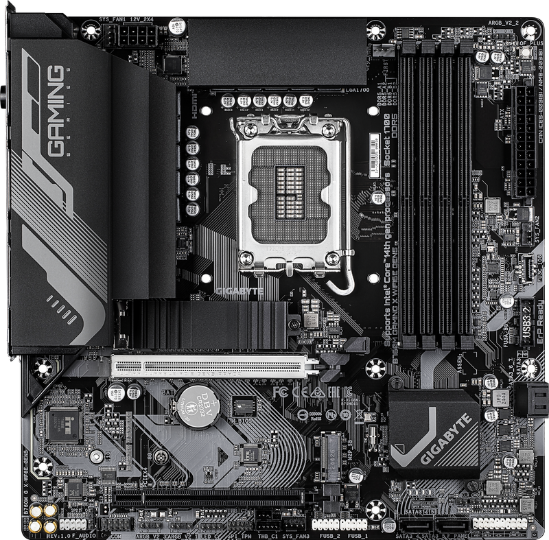 GIGABYTE B760M GAMING X WIFI6E GEN5 Motherboard