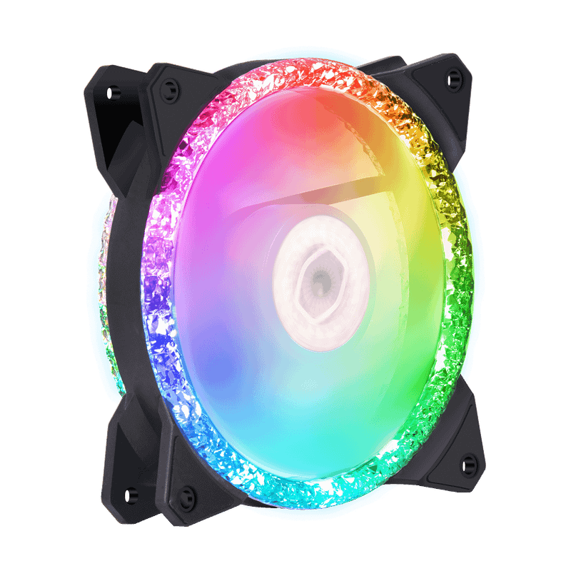 Cooler Master MasterFan MF120 Prismatic Black 3-Pack